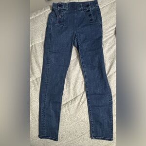 LOFT Dark Blue Skinny Jeans